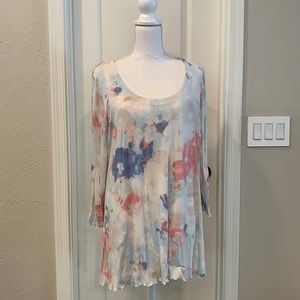 Miracle Body Watercolor Tunic XL